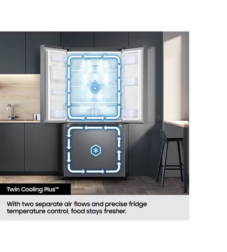 Samsung RF24BB620EB1EU 70/30 American Style Smart Fridge Freezer with SpaceMax – Black - Image 4 Samsung RF24BB620EB1EU 70/30 American Style Smart Fridge Freezer with SpaceMax – Black - Image 4