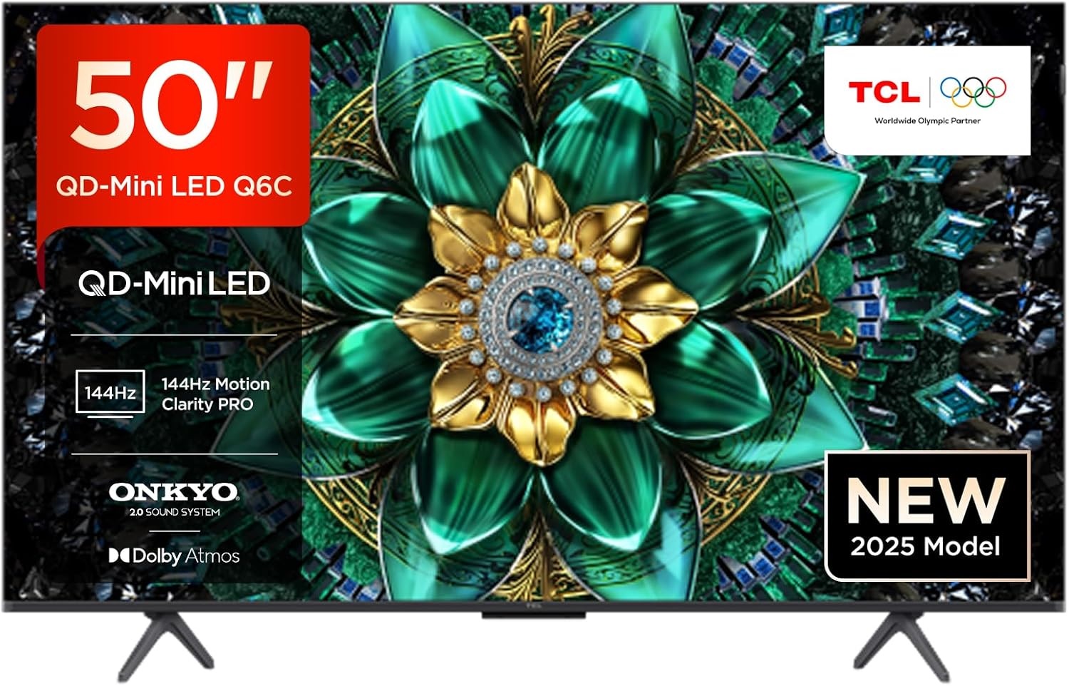 TCL 50Q6C 50" 4K Ultra HD QLED Smart Google TV TCL 50Q6C 50" 4K Ultra HD QLED Smart Google TV