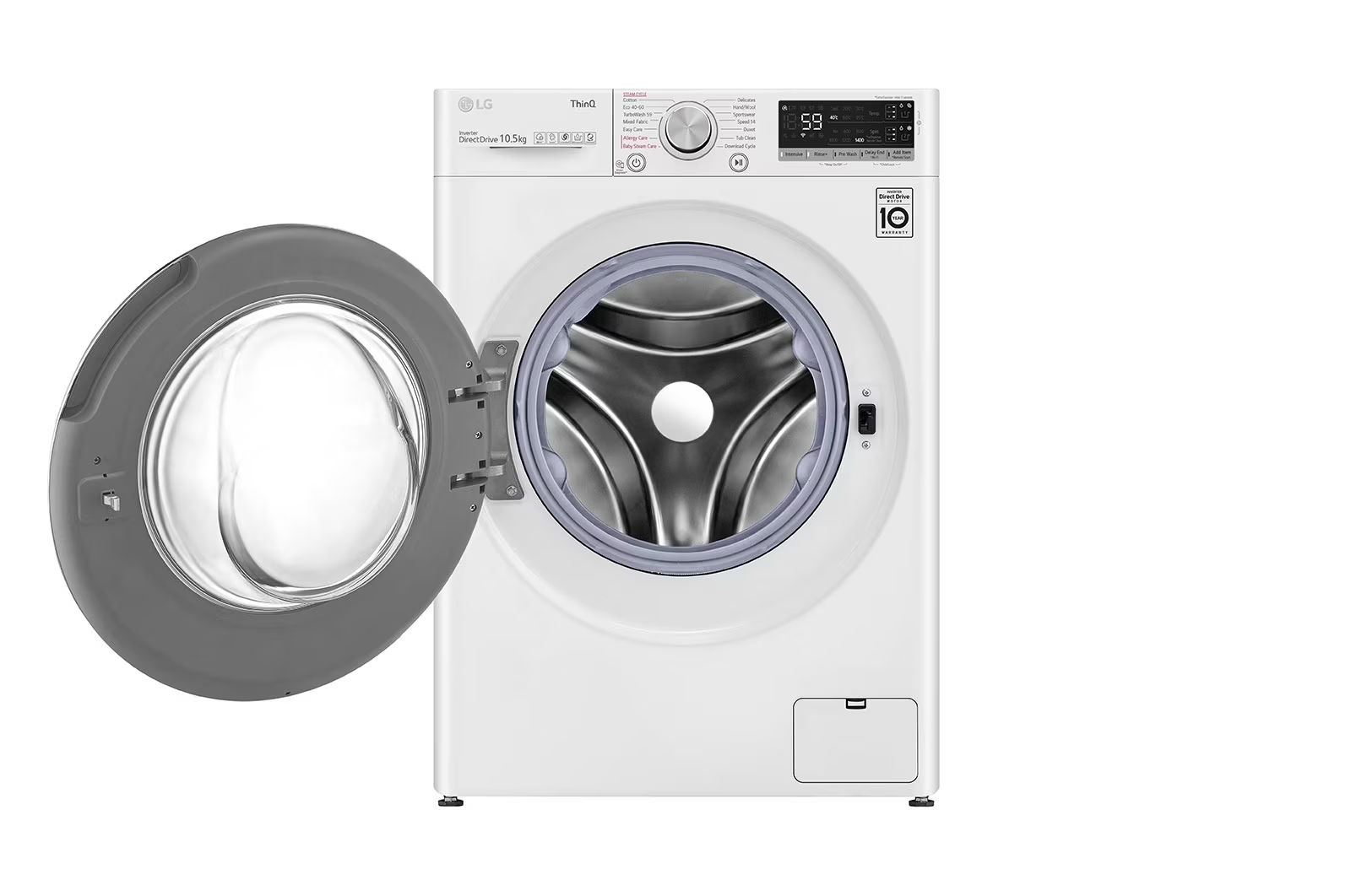 LG F4V710WTSA 10.5kg Washing Machine AI DD™, White - Image 2
