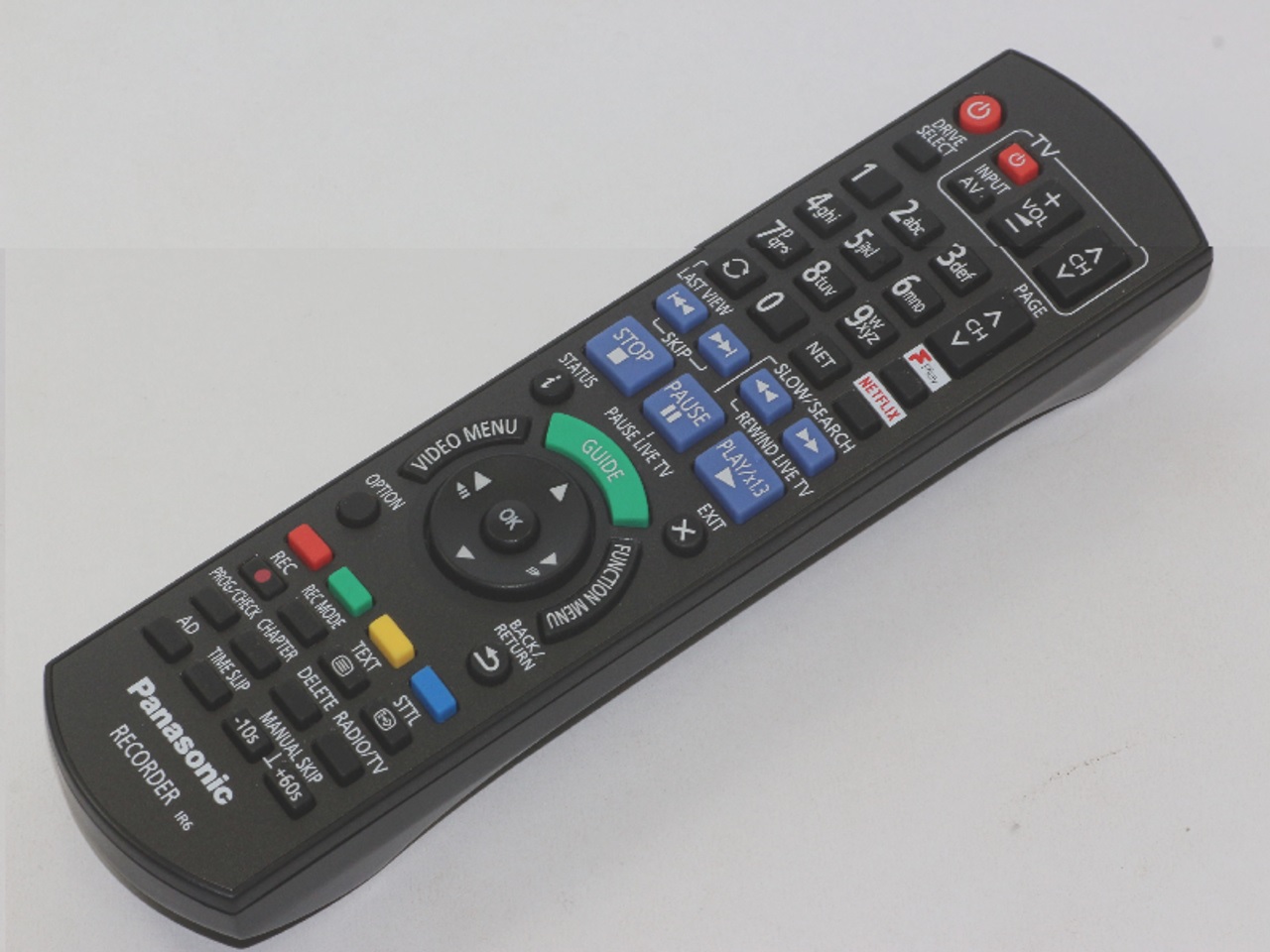 Panasonic N2QAYB001058 HDD DVD Remote Control