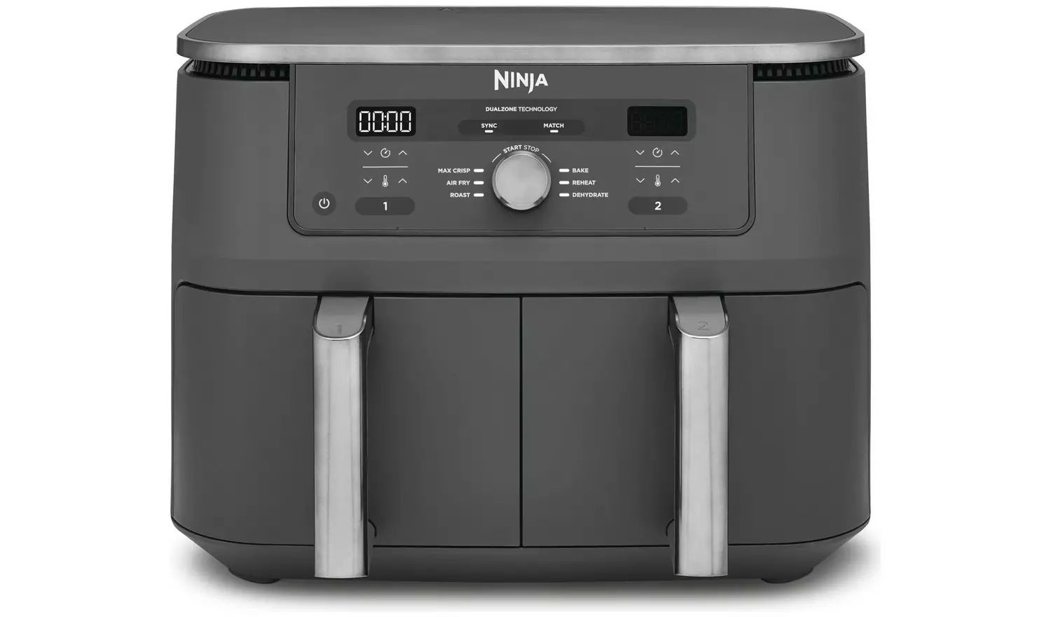 Ninja MAX 6-in-1 Dual Zone Air Fryer 9.5L DZ400UK Ninja MAX 6-in-1 Dual Zone Air Fryer 9.5L DZ400UK