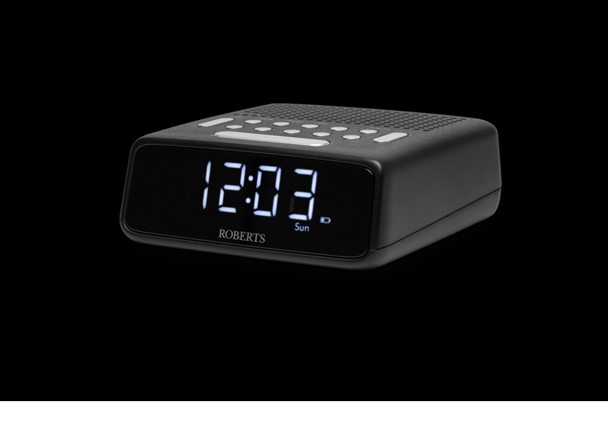 Roberts Ortus FM Clock Radio – Black Roberts Ortus FM Clock Radio – Black