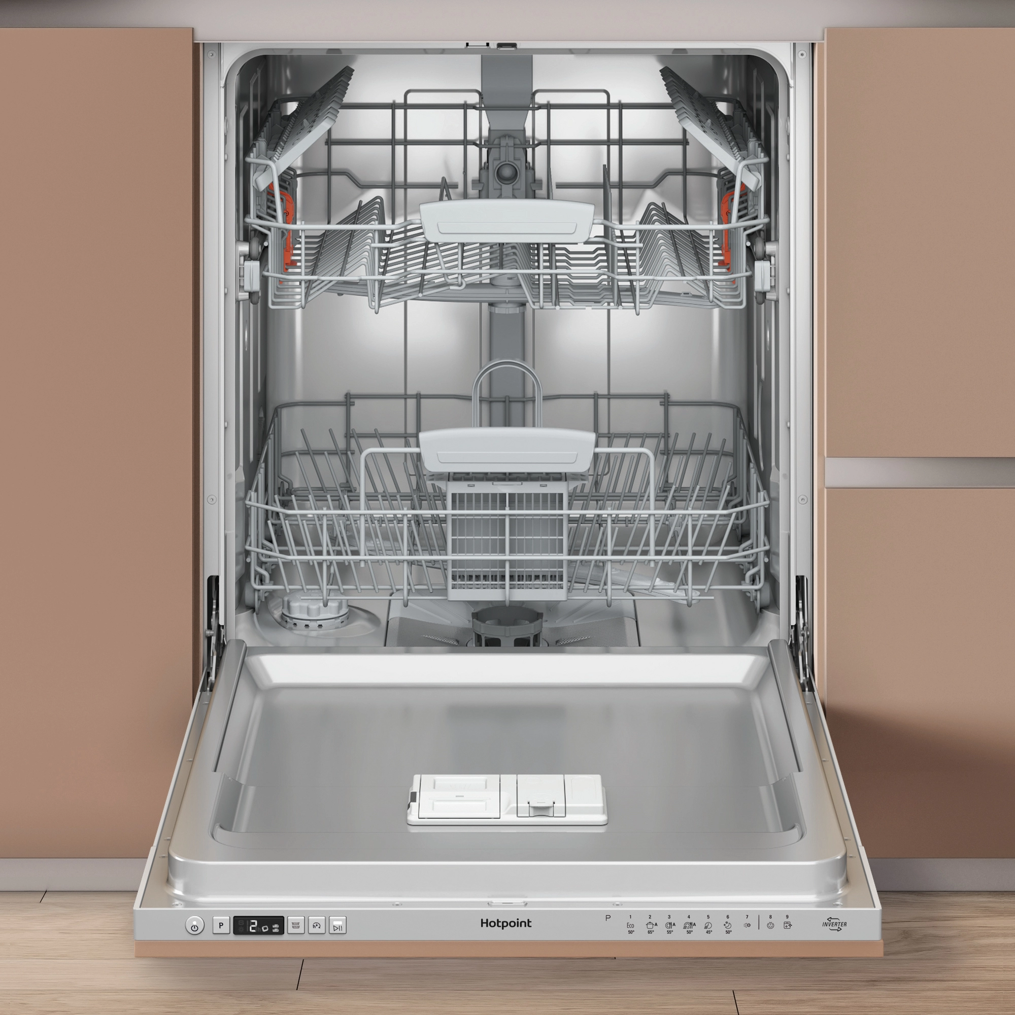 Hotpoint H2IC14BN7A0UK Integrated Dishwasher - 14 Place Settings - Image 3