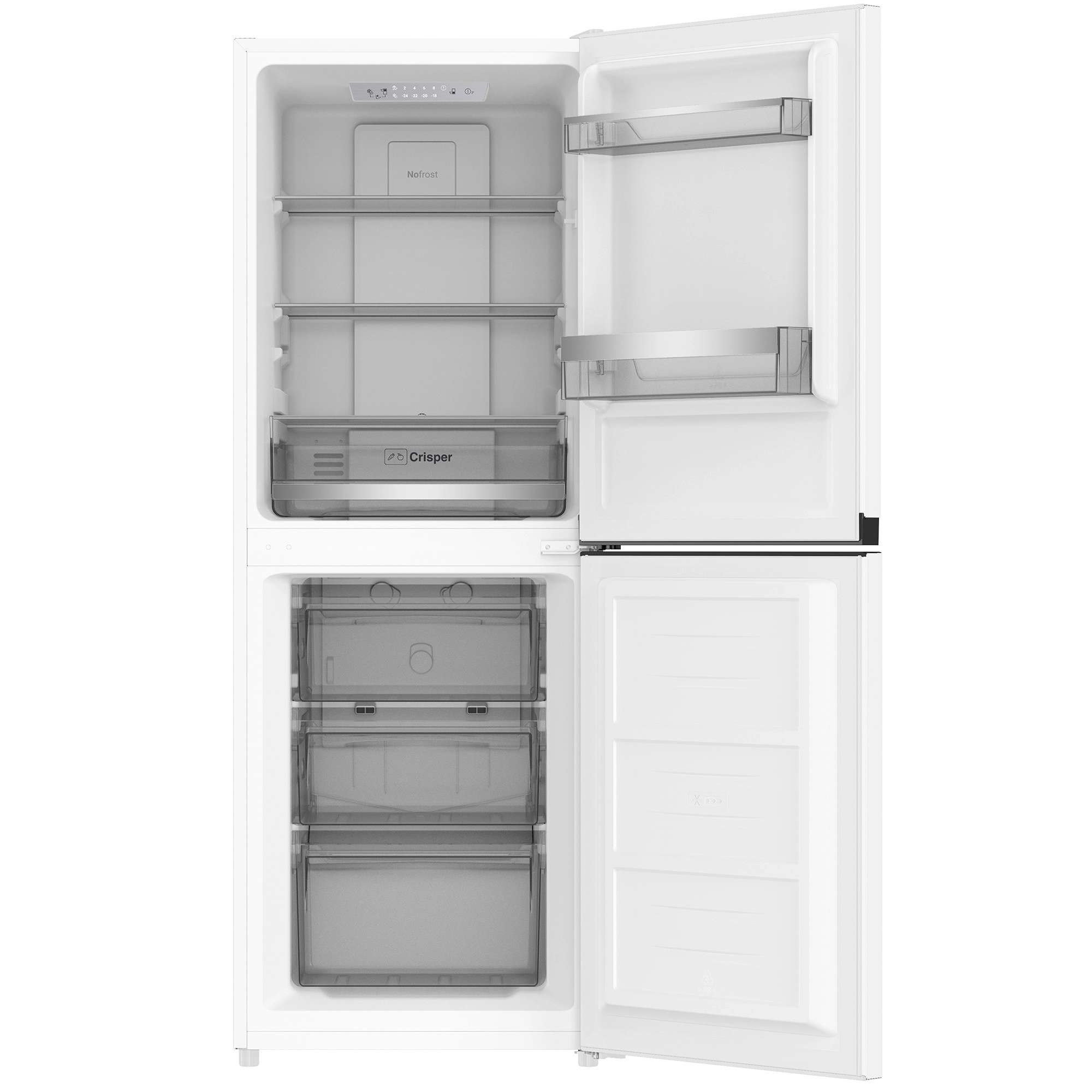 Blomberg KNE4524W Fridge Freezer - White - Image 2