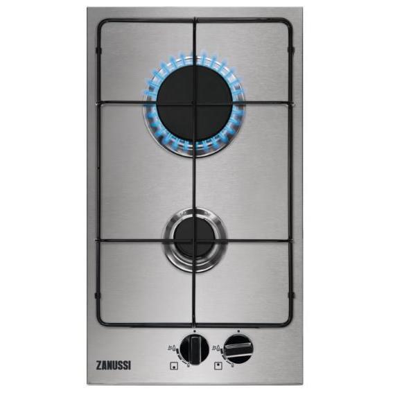 Zanussi ZGNN322X 2 Ring Gas Hob in stainless steel Zanussi ZGNN322X 2 Ring Gas Hob in stainless steel