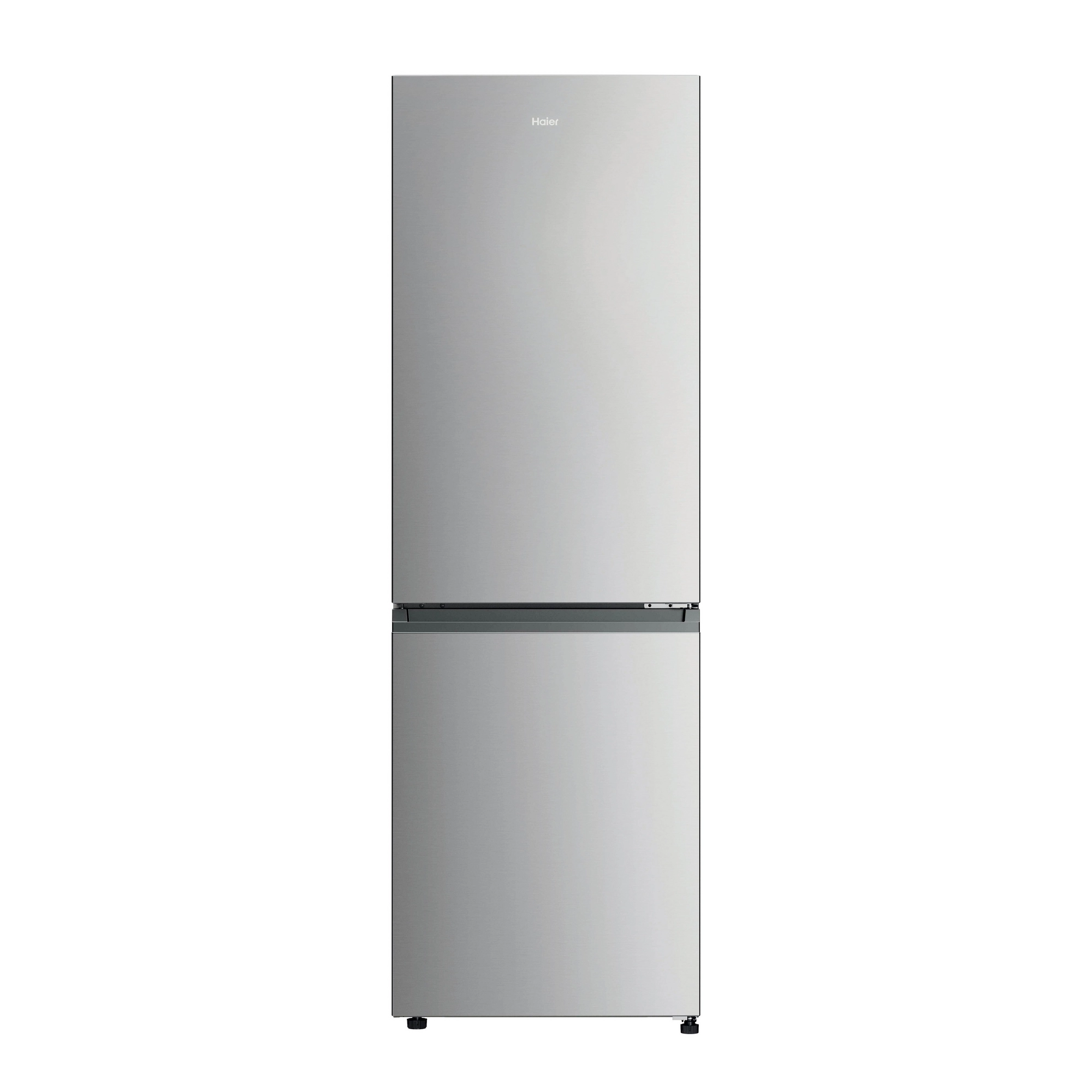 Haier 2D 60 Serie 3 HDPR3618DNPK 355L Total No Frost Fridge Freezer - Stainless Steel - Image 1