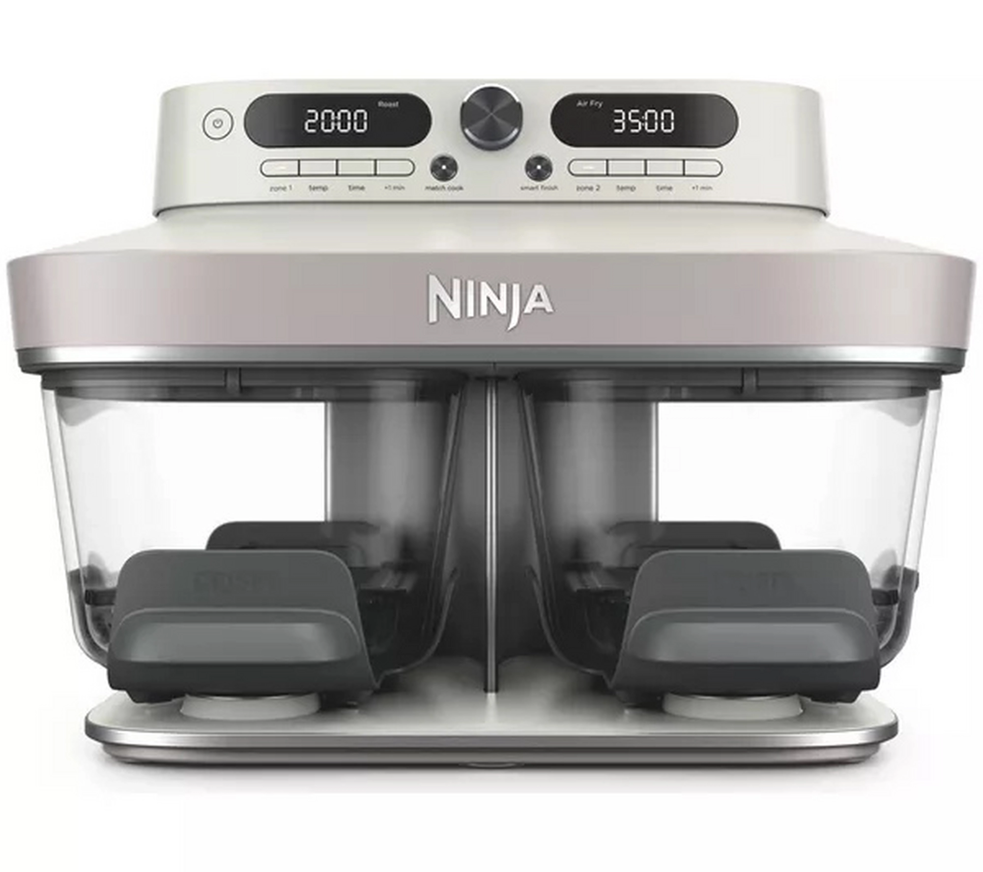 Ninja DD102UKIV2 Dual Zone 8-in-1 Function Glass Air Fryer - Bone Ninja DD102UKIV2 Dual Zone 8-in-1 Function Glass Air Fryer - Bone