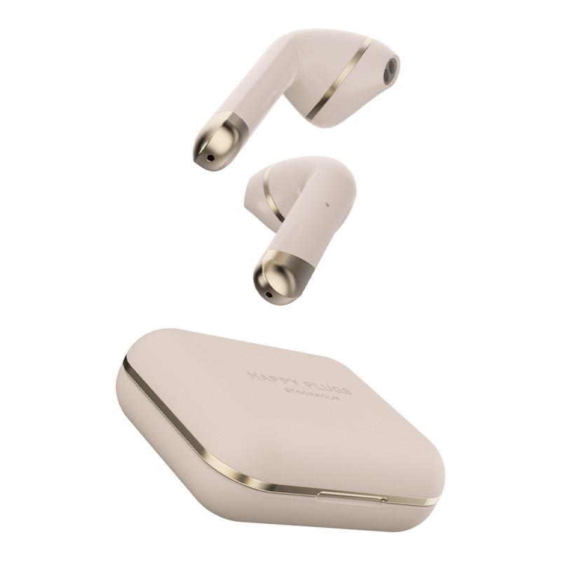 Hama Happy Plugs Air 1 In Ear Bluetooth Wireless Headphones in Gold - Image 1 Hama Happy Plugs Air 1 In Ear Bluetooth Wireless Headphones in Gold - Image 1