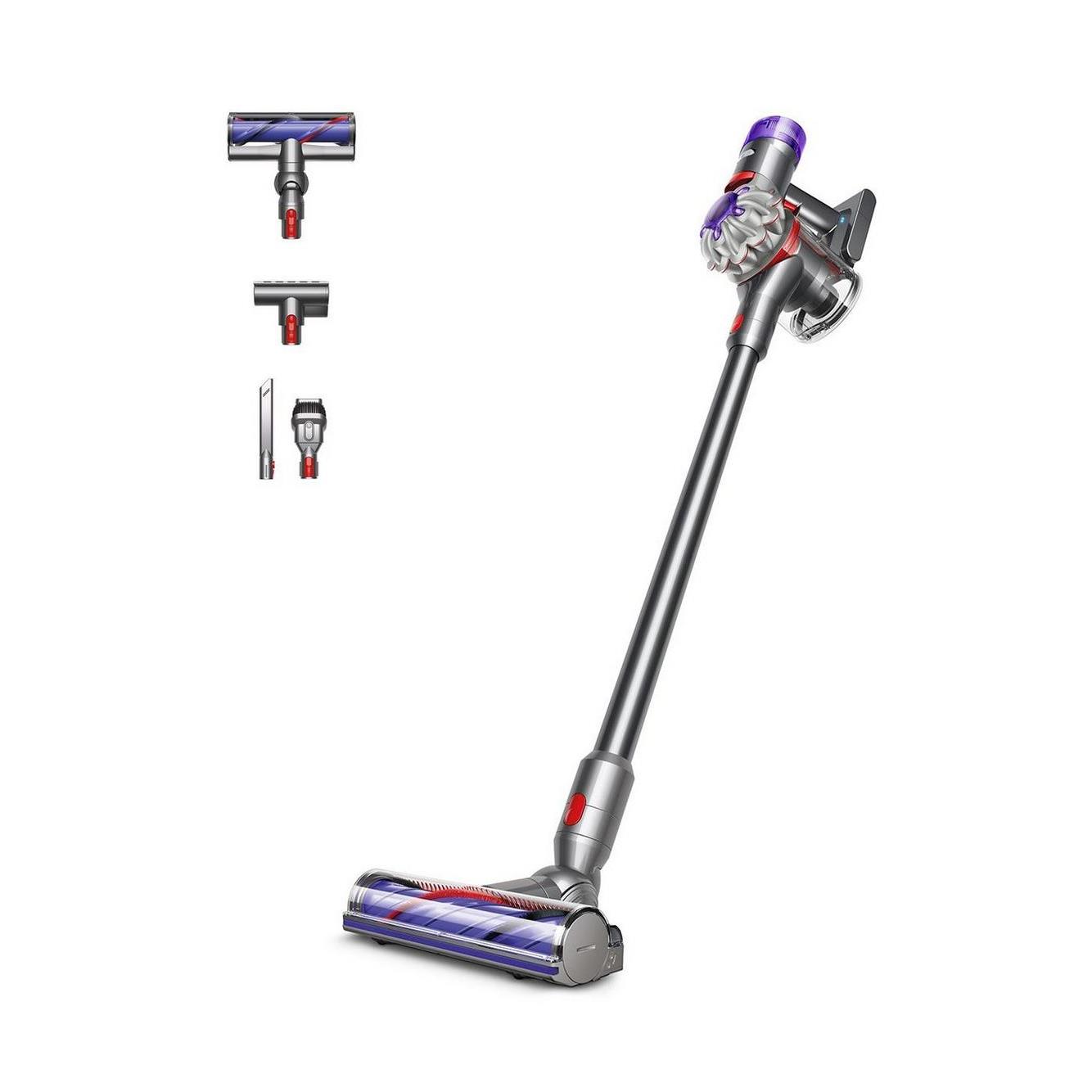 Dyson V8NEW Cordless Stick Vacuum Cleaner in silver Dyson V8NEW Cordless Stick Vacuum Cleaner in silver