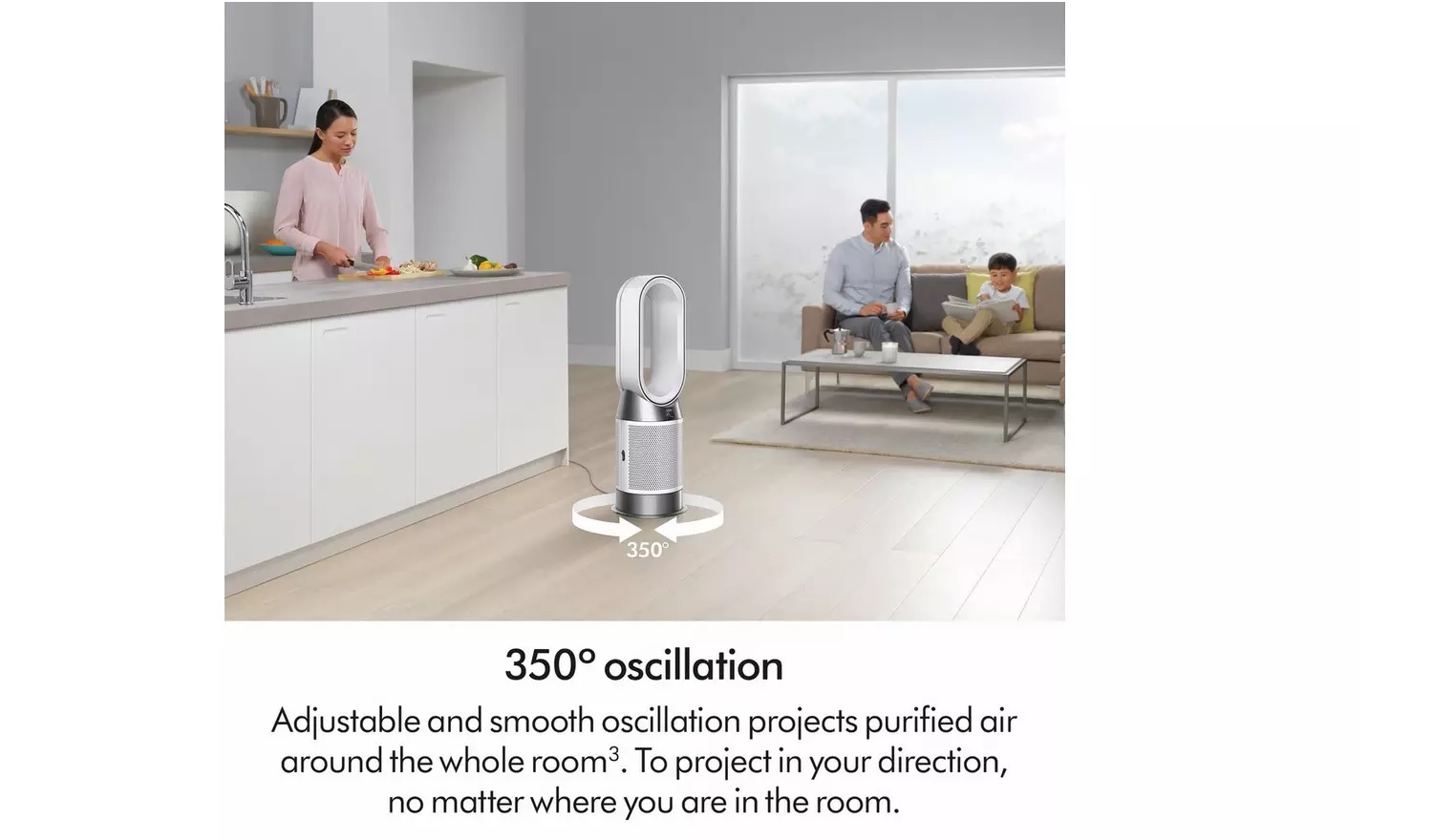 Dyson HP11 Air Purifier Fan & Heater – White - Image 7 Dyson HP11 Air Purifier Fan & Heater – White - Image 7