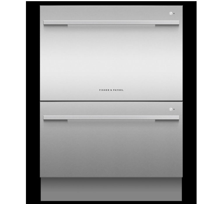 Fisher & Paykel DD60DDFHX9 Integrated Double DishDrawer With Sanitise – STAINLESS STEEL