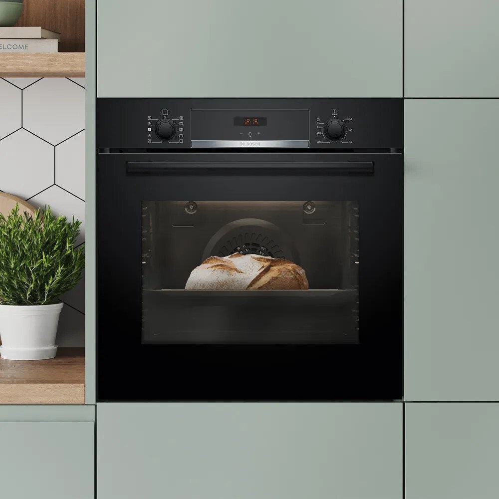 Bosch HQA534BB3B Series 4 Built-In Electric Single Oven – Black - Image 4