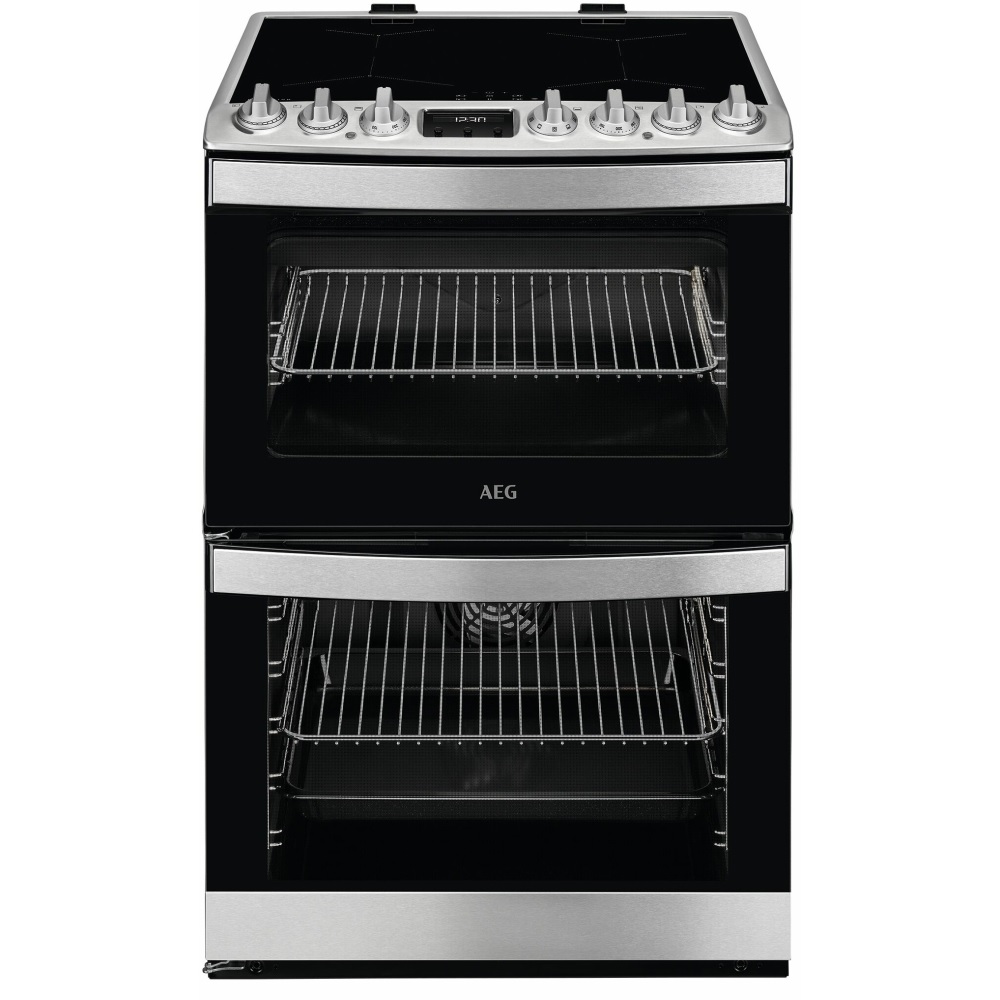 AEG CIB6734ACM 6000 SteamBake Cooker with Induction Hob AEG CIB6734ACM 6000 SteamBake Cooker with Induction Hob