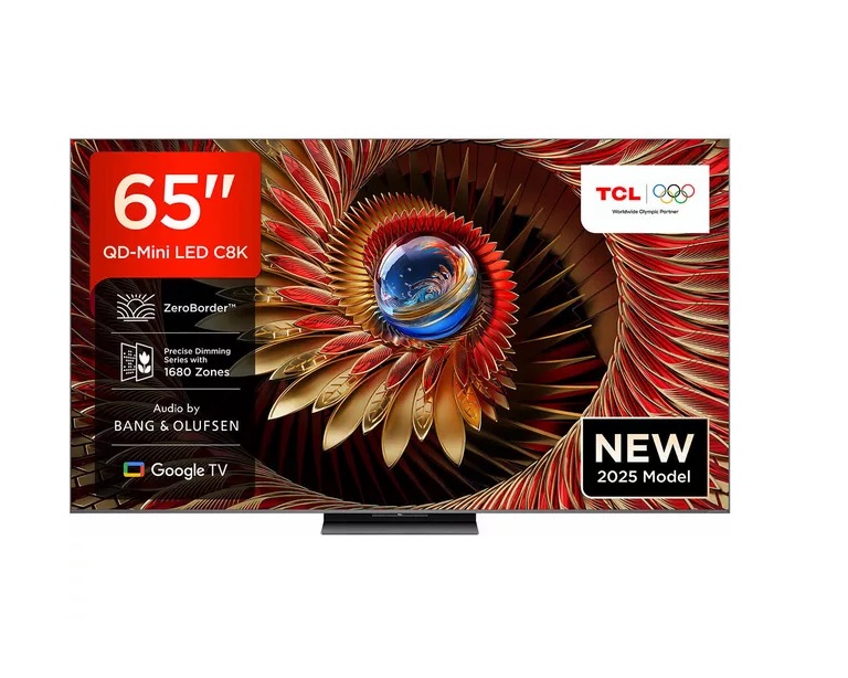 TCL 65C8K-UK 65" 4K Ultra HD QD-Mini LED TV - Image 1