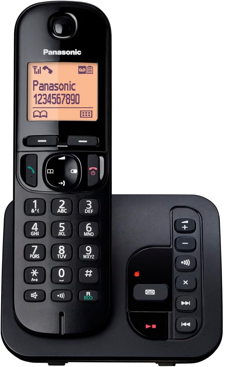 Panasonic KX-TGC220EB (PQ2200) DECT Cordless Phone with Answering Machine