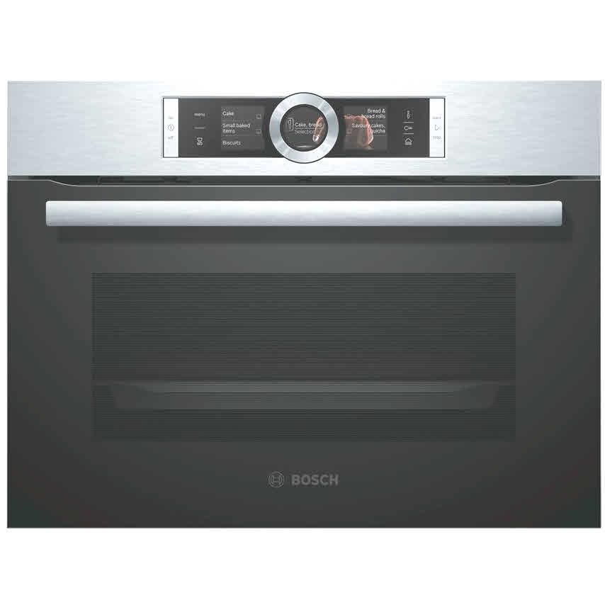 Bosch CSG656BS1B -47 Litre Built-in Compact Steam Oven - Image 1 Bosch CSG656BS1B -47 Litre Built-in Compact Steam Oven - Image 1