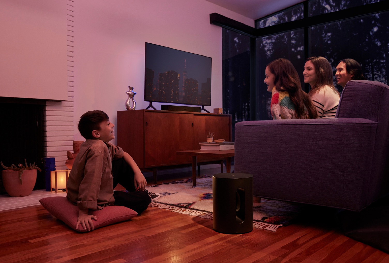 Sonos Sub Mini Wireless Subwoofer in black - Image 3