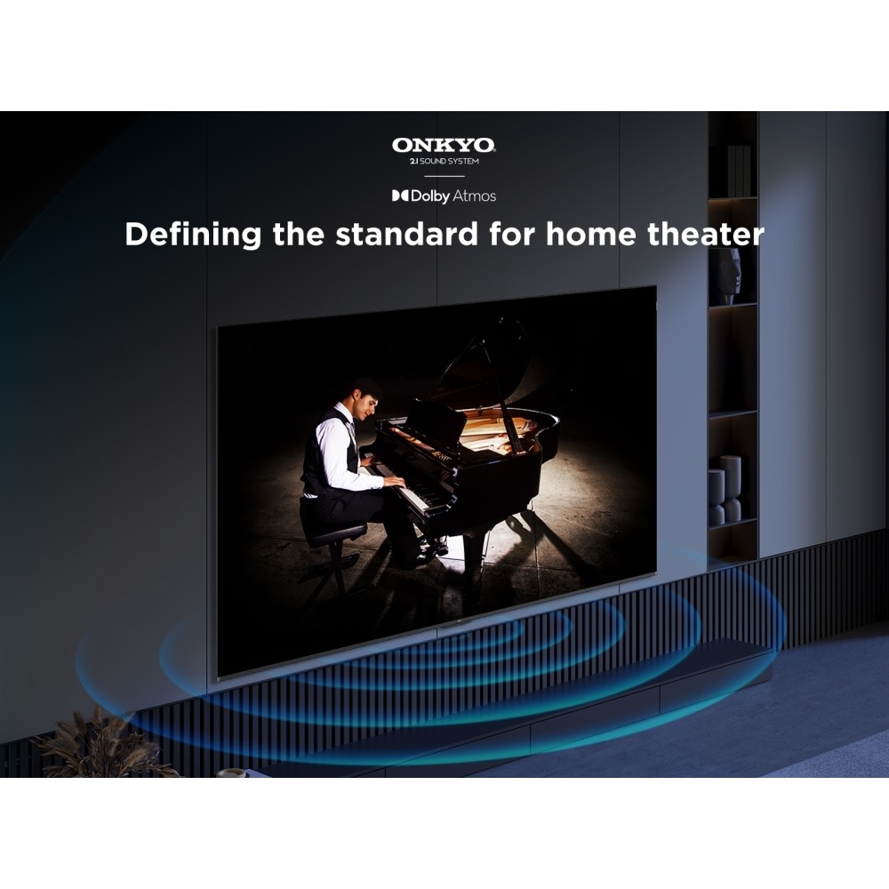 TCL 55T8C-UK 55" QLED Smart Television, 4K Ultra HD - Image 4