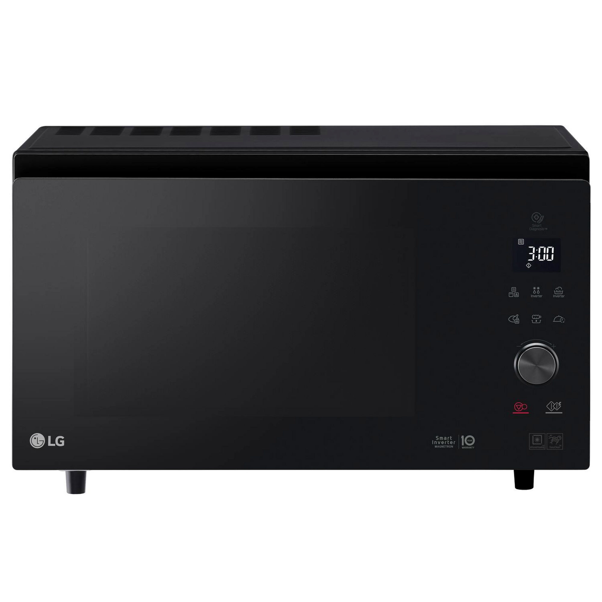 LG MJ3965BPS 39l 1100W Convection Microwave Oven with Touch Control Panel - Black - Image 1