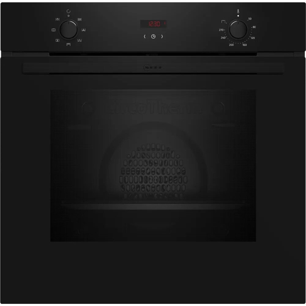 Neff B1DCC0AK3B N30 Built-In Electric Single Oven, Black - Image 1 Neff B1DCC0AK3B N30 Built-In Electric Single Oven, Black - Image 1