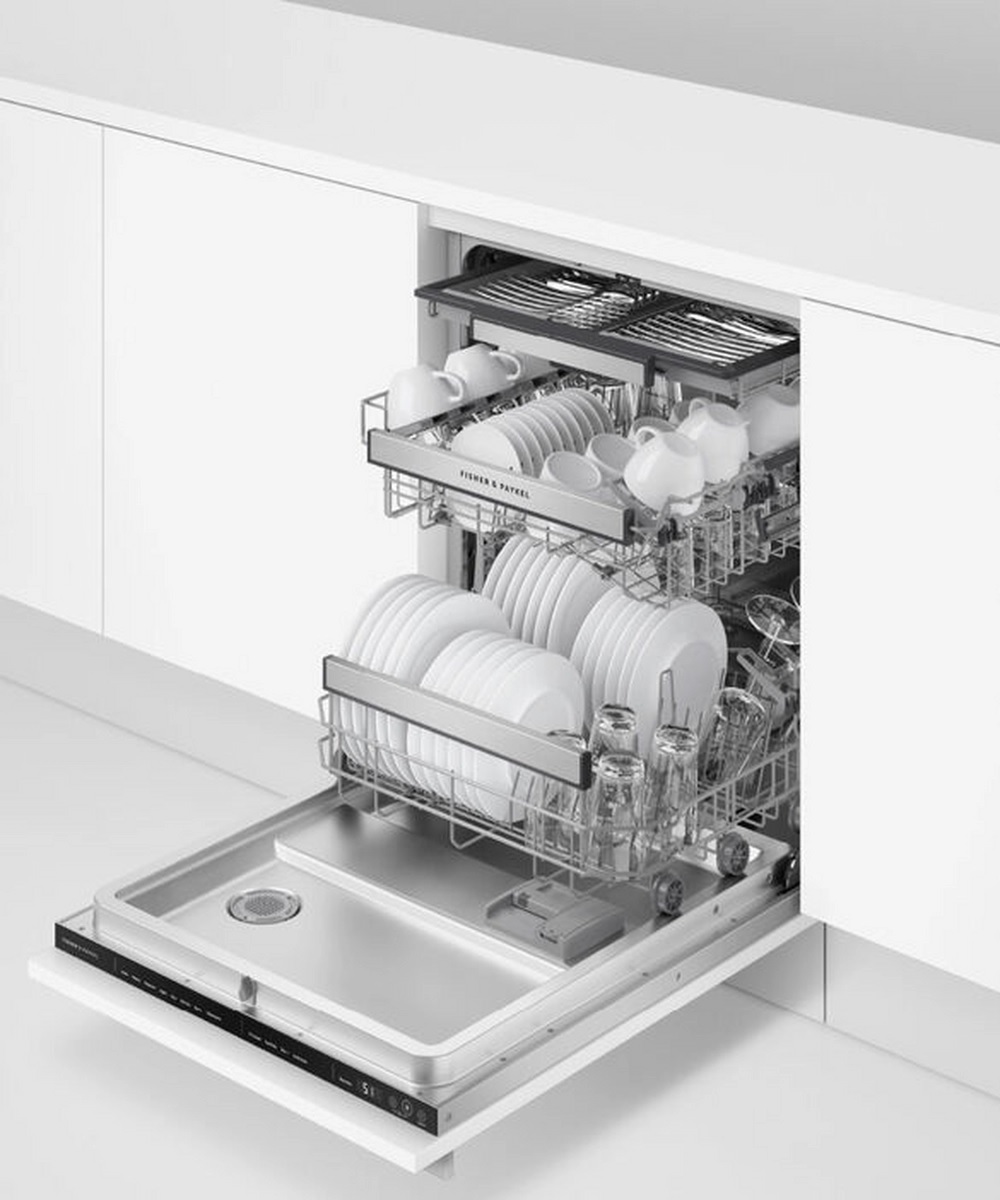 Fisher & Paykel DW60U4HI2 Series 7 Fully Integrated Dishwasher, 16 Place Settings - Image 2 Fisher & Paykel DW60U4HI2 Series 7 Fully Integrated Dishwasher, 16 Place Settings - Image 2