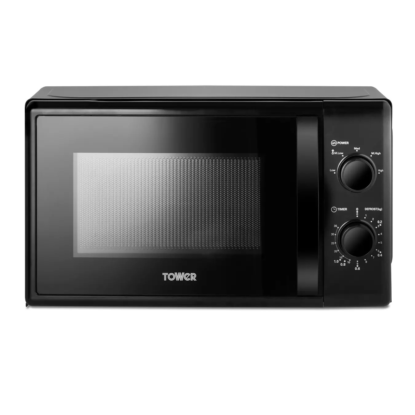 TOWER T24034BLK 20 Litre 700W Manual Microwave