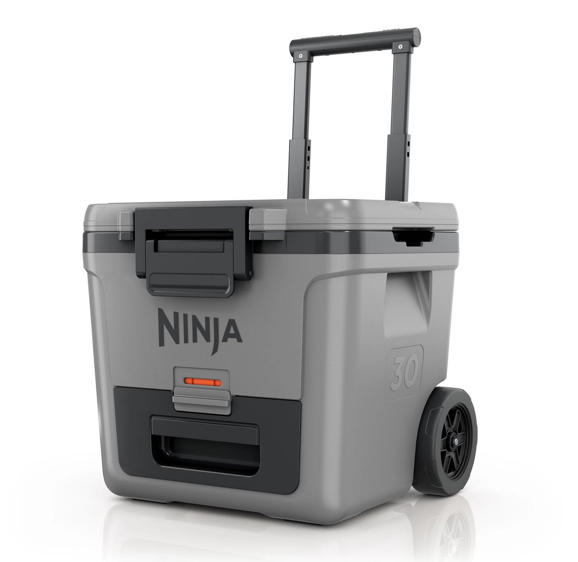 NINJA FB230UKGY FrostVault 28L Wheeled Cooler with Dry Zone - Slate Grey NINJA FB230UKGY FrostVault 28L Wheeled Cooler with Dry Zone - Slate Grey