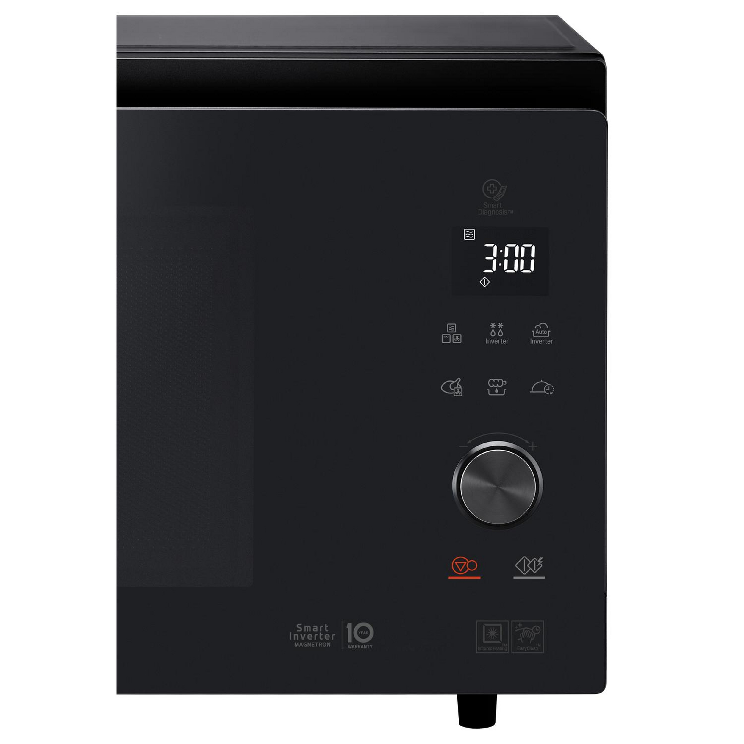 LG MJ3965BPS 39l 1100W Convection Microwave Oven with Touch Control Panel - Black - Image 2