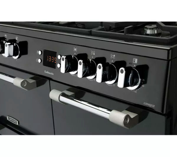 Leisure CK90G232K Dual Fuel Range cooker - Black - Image 4