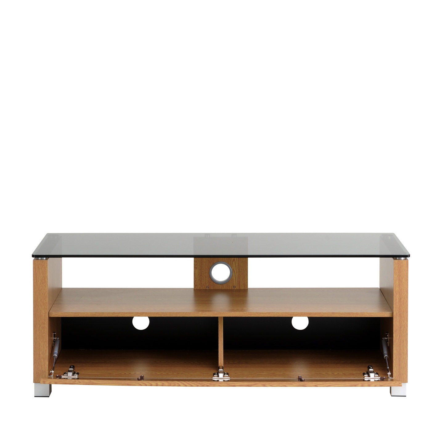 TTAP ELECAB-1250-3OT Elegance Cabinet TV stand in Oak, 1250 mm - Image 3 TTAP ELECAB-1250-3OT Elegance Cabinet TV stand in Oak, 1250 mm - Image 3