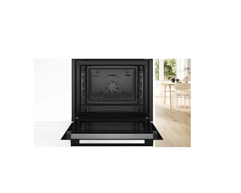 Bosch HQA574BB3B Series 4 Built-In Electric Single Oven with Pyrolytic Cleaning – Black - Image 2