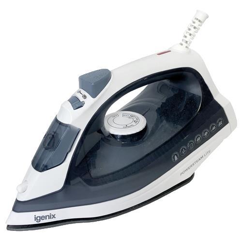 Igenix IG3116 1600W steam iron black - Image 1 Igenix IG3116 1600W steam iron black - Image 1