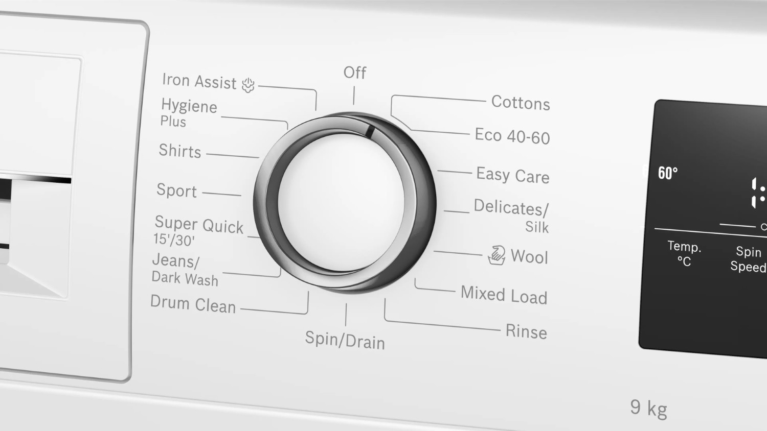Bosch WAN28255GB Series 4 9kg Washing Machine 1400 rpm – White - Image 3 Bosch WAN28255GB Series 4 9kg Washing Machine 1400 rpm – White - Image 3
