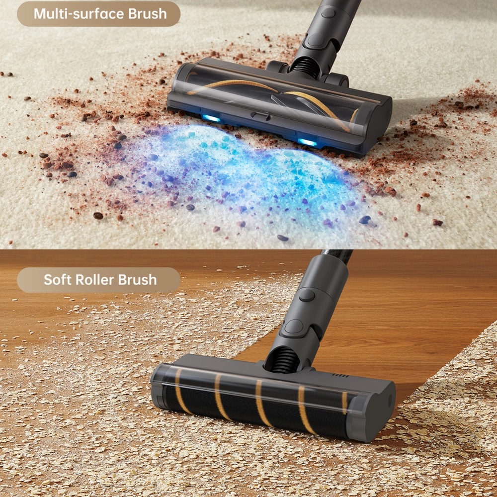 Dreame VTV97A Cordless Vacuum Cleaner, 90 Minutes Run Time - Grey - Image 2 Dreame VTV97A Cordless Vacuum Cleaner, 90 Minutes Run Time - Grey - Image 2
