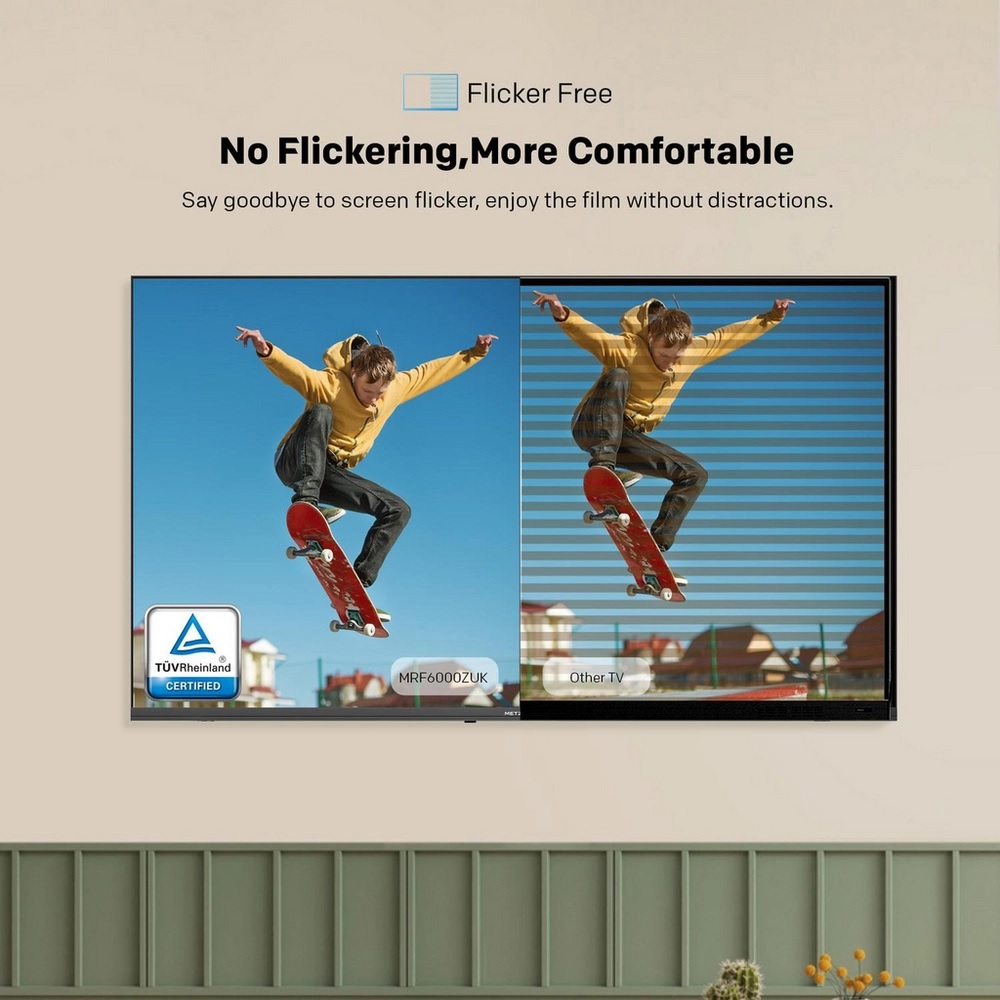 METZ 43MRF6000ZUK 43" 4K DLED Smart TV – Black - Image 5