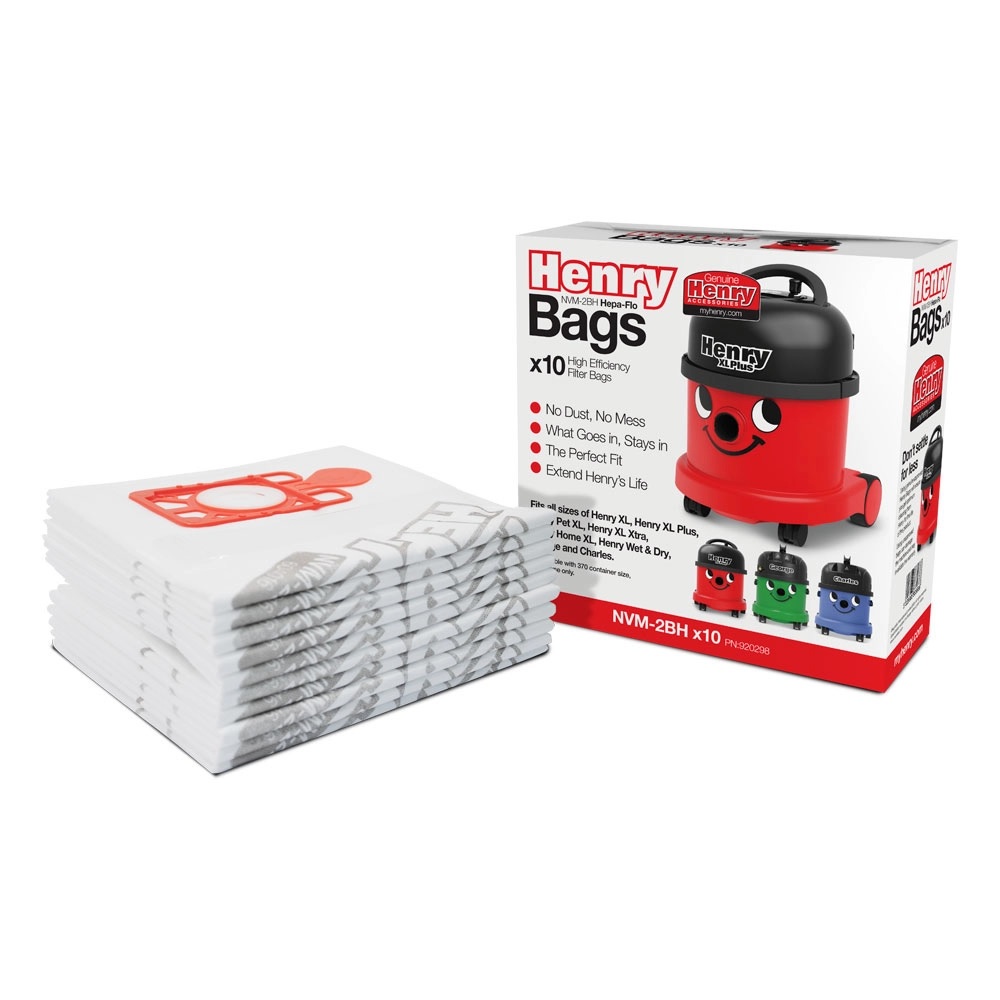 Numatic 920298 Henry XL HepaFlo Bags – White - Image 2