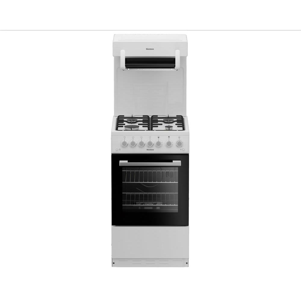 Blomberg GGS9151W 50cm Single oven Gas Cooker with Eye Level Grill - Image 1 Blomberg GGS9151W 50cm Single oven Gas Cooker with Eye Level Grill - Image 1