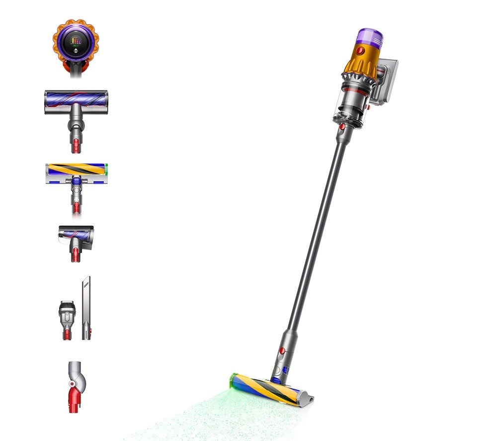 Dyson V12-2023 Detect Slim Absolute Cordless Stick Vacuum, 60 Minutes run time – Nickle - Image 1