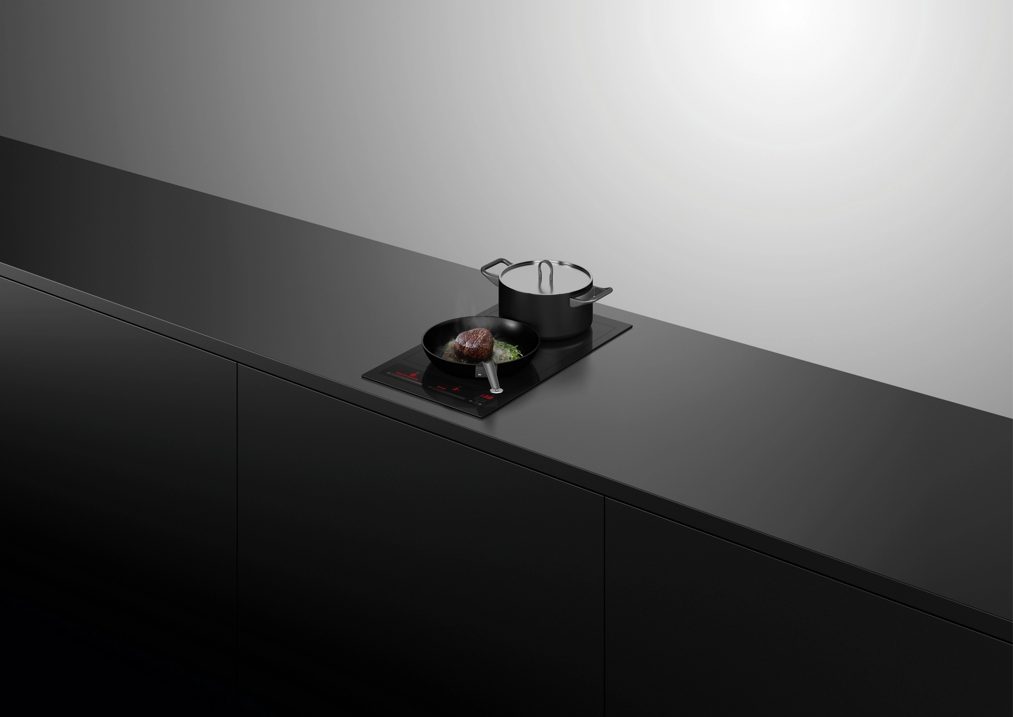 Fisher & Paykel CI302ZDTB5 2 Zone Induction Hob - Black - Image 2