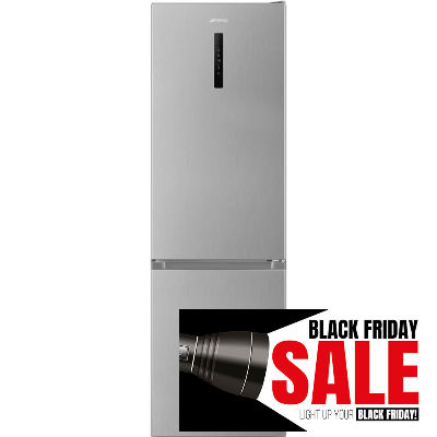 Smeg FC20XDNEUK Stainless Steel 70/30 Frost Free Fridge Freezer Smeg FC20XDNEUK Stainless Steel 70/30 Frost Free Fridge Freezer