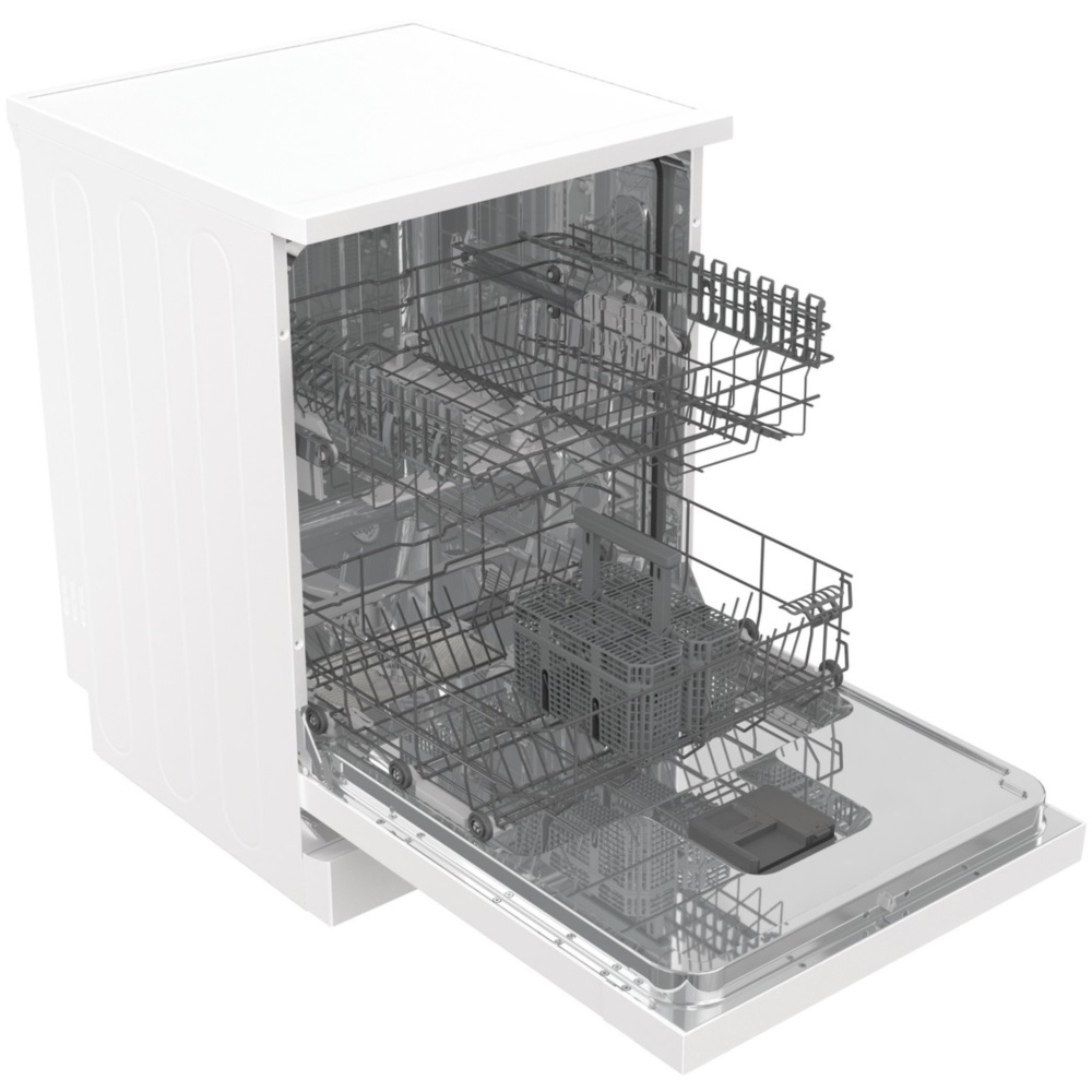 Hisense HS642D90WUK Dishwasher, 14 Place Settings - White - Image 2