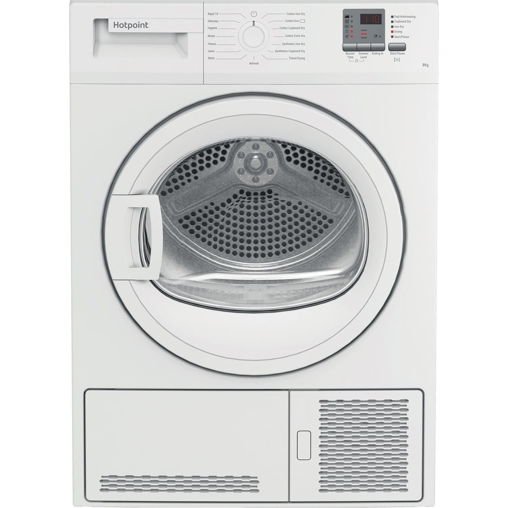 Hotpoint CHDC82WWGDUK 8kg Condenser Tumble Dryer– White