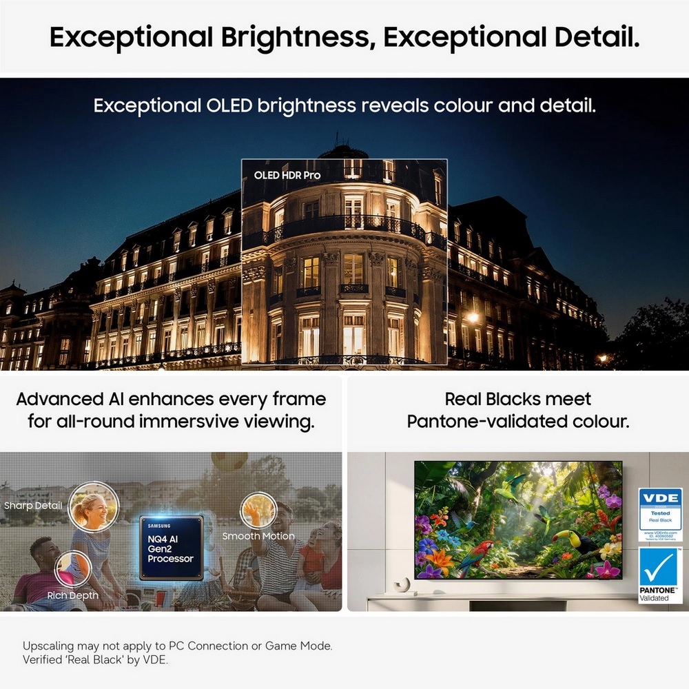 Samsung QE48S95HHEXXU 48" OLED Glare Free Vision AI Smart TV - Image 3 Samsung QE48S95HHEXXU 48" OLED Glare Free Vision AI Smart TV - Image 3
