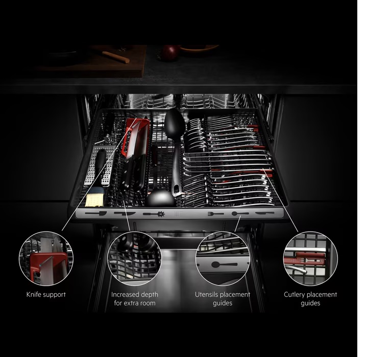 AEG FEE64917ZM 6000 SatelliteClean Semi Integrated Dishwasher - Image 5
