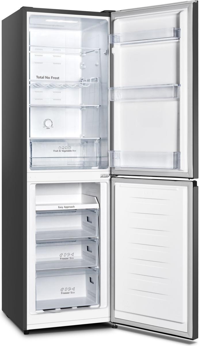 Hisense RB327N4ABD 50/50 Total No Frost Fridge Freezer - Black - Image 2