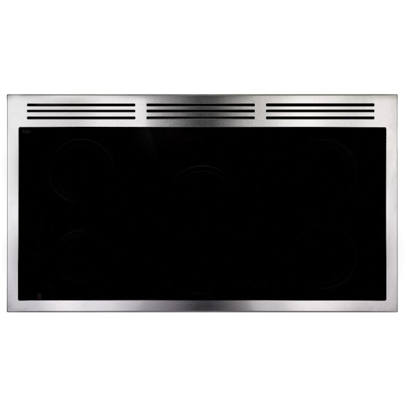 Rangemaster ELS110EIGB 110cm Induction Range Cooker Elise - Gloss Black/Brushed Nickel - Image 3