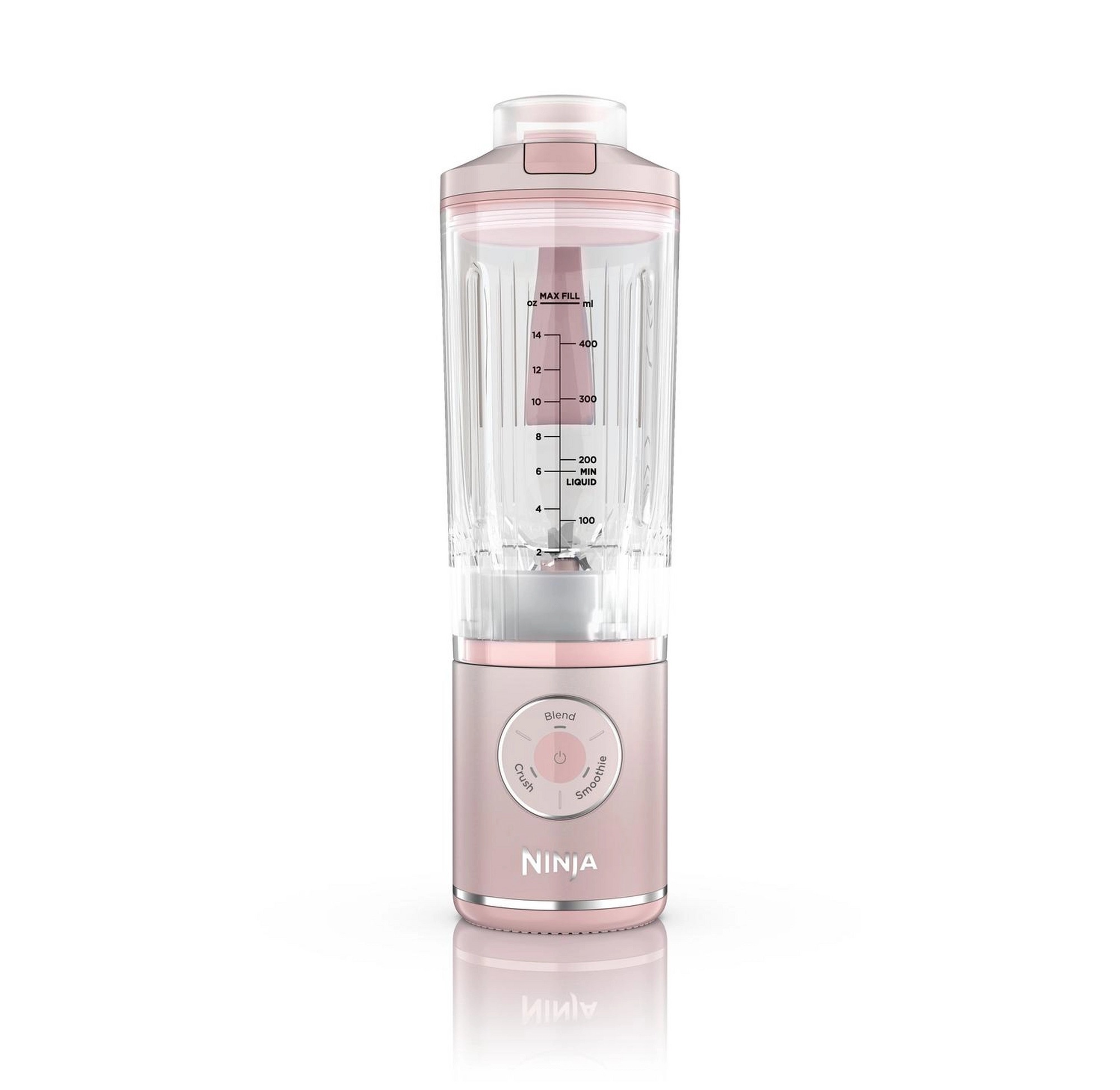 NINJA BC251UKPK Compact Portable Rechargeable Blender – Dusty Pink