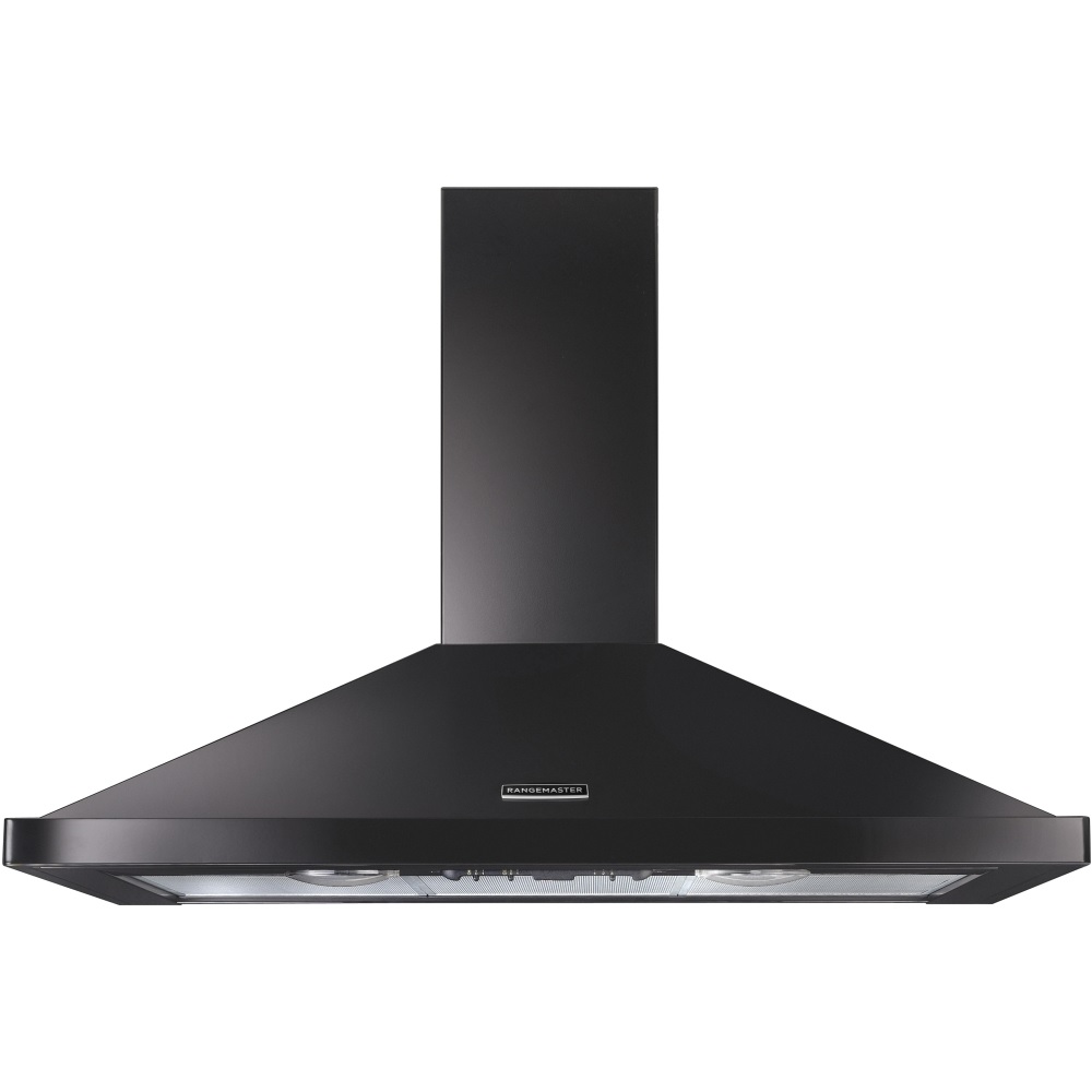 Rangemaster RHDC110SL/C 110cm Chimney Cooker Hood - Slate/Chrome - Image 1