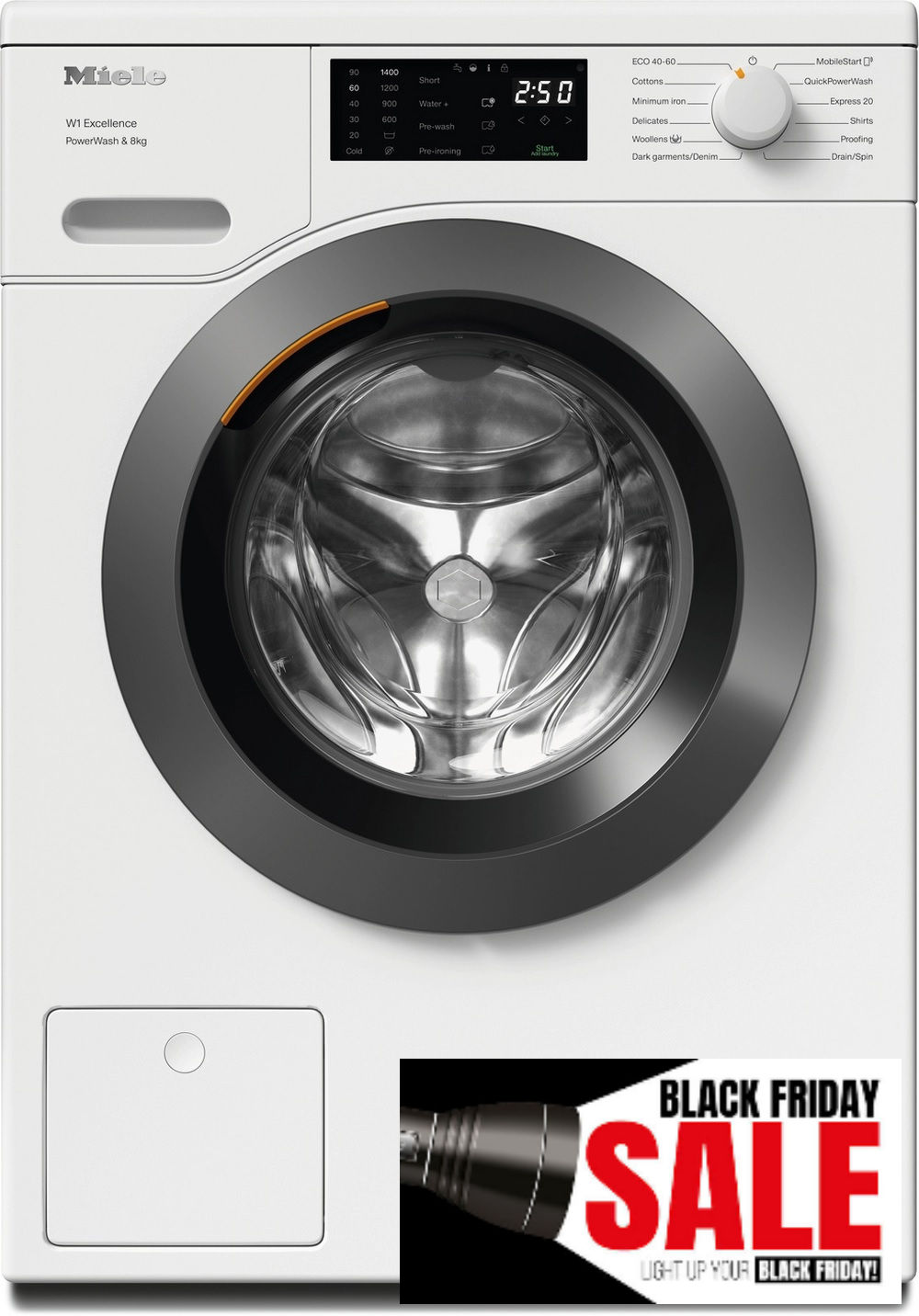 Miele WEB365WCS 8kg 1400 Spin Washing Machine - Lotus White Miele WEB365WCS 8kg 1400 Spin Washing Machine - Lotus White