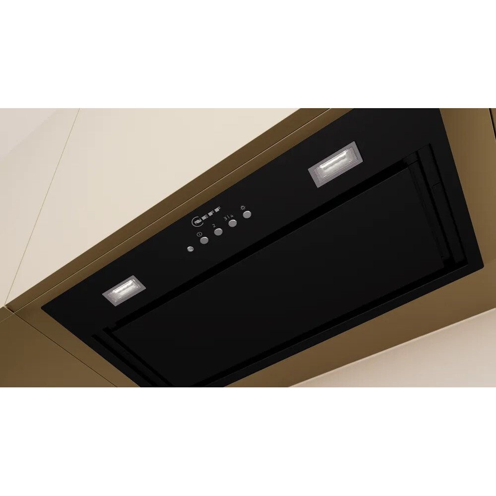 Neff D54NAC1S0B N70 Canopy Cooker Hood, Black, A Rated - Image 2